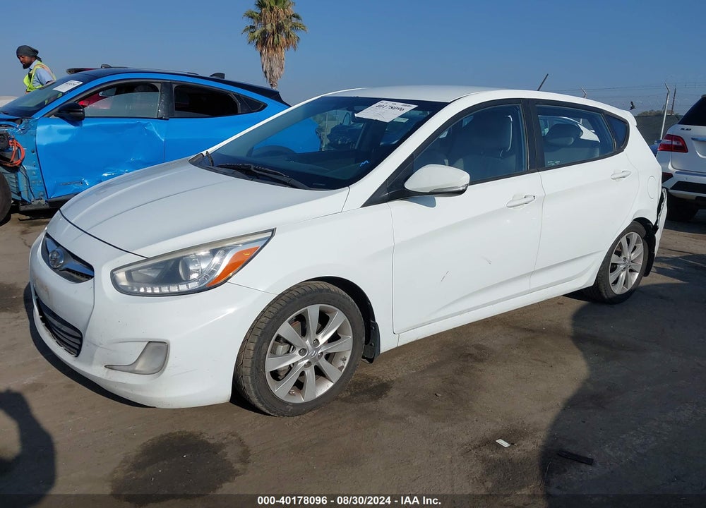 2014 HYUNDAI ACCENT SE VIN: KMHCU5AE3EU188761