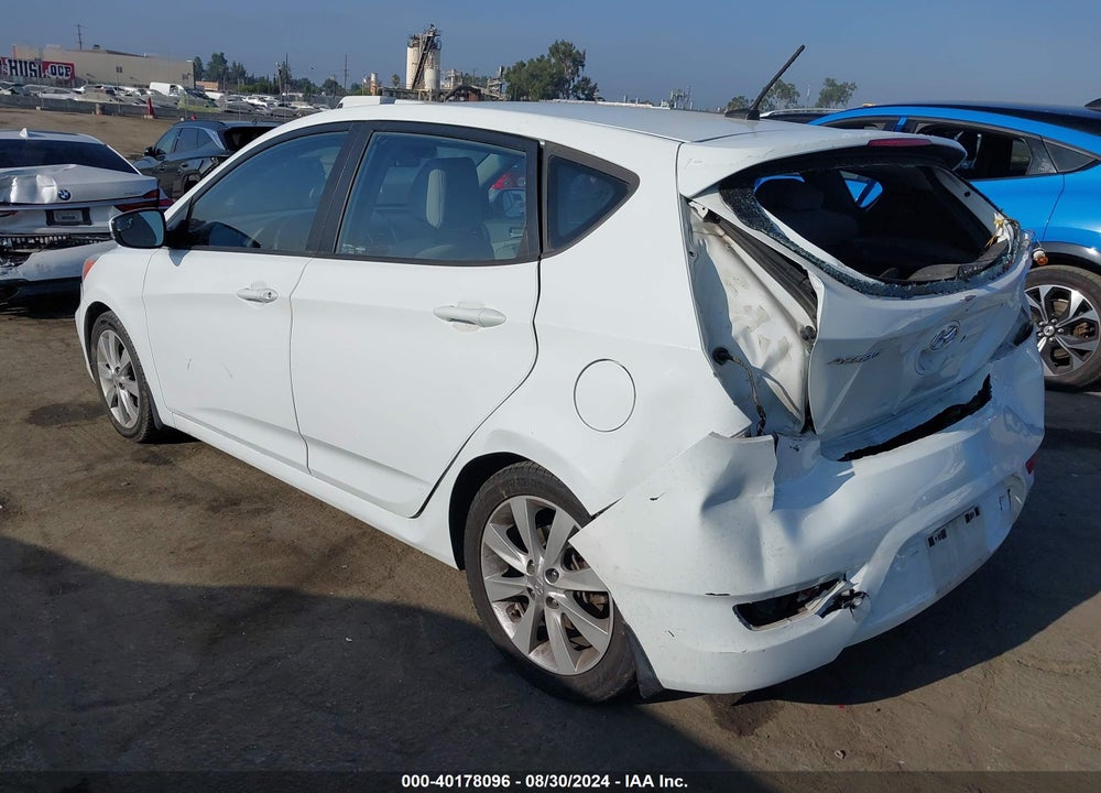 2014 HYUNDAI ACCENT SE VIN: KMHCU5AE3EU188761