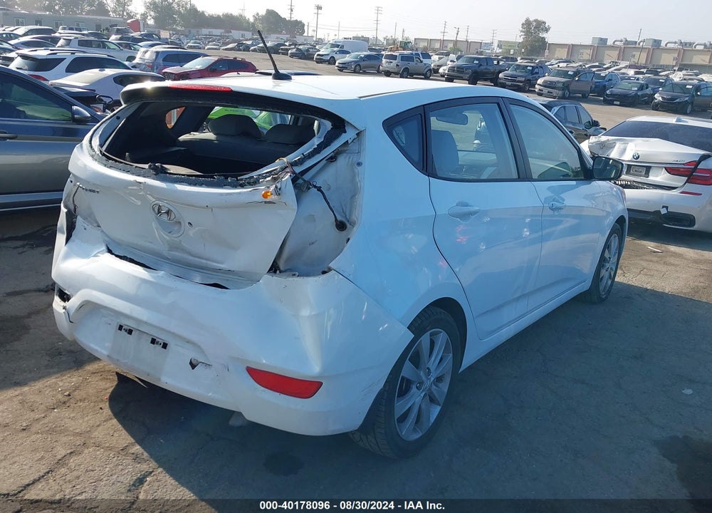 2014 HYUNDAI ACCENT SE VIN: KMHCU5AE3EU188761