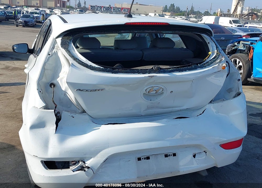2014 HYUNDAI ACCENT SE VIN: KMHCU5AE3EU188761