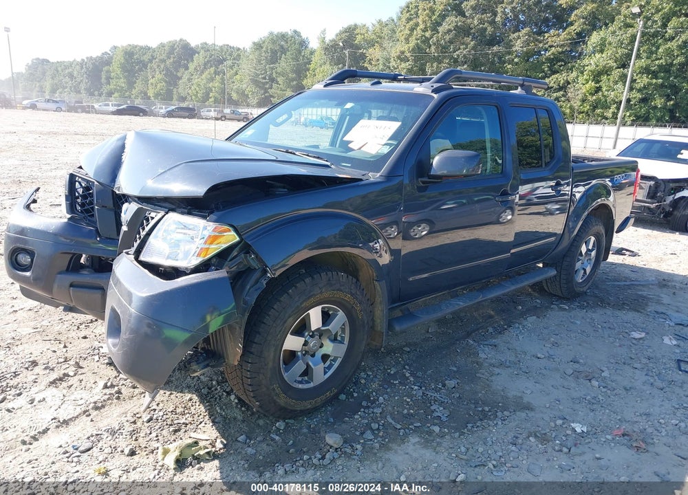 2012 NISSAN FRONTIER PRO-4X VIN: 1N6AD0EV2CC423708