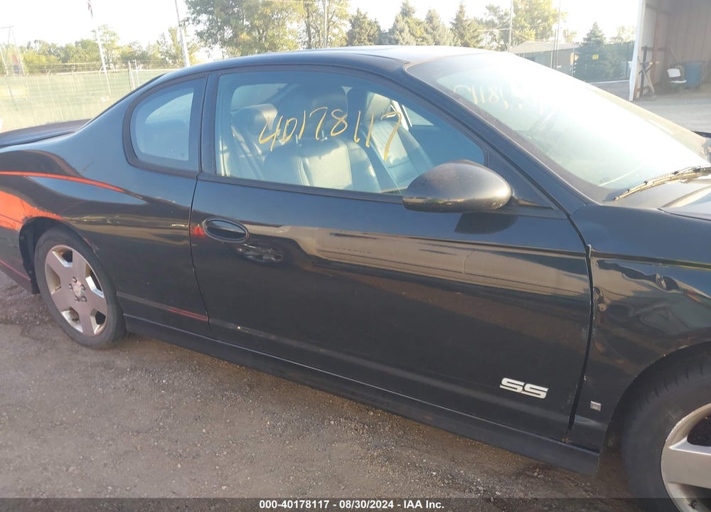 2006 CHEVROLET MONTE CARLO SS VIN: 2G1WL15C169407214