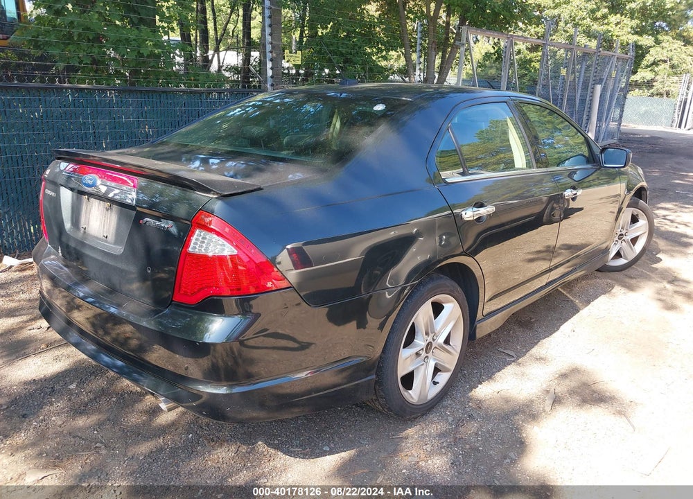 2010 FORD FUSION SPORT VIN: 3FAHP0KCXAR365508