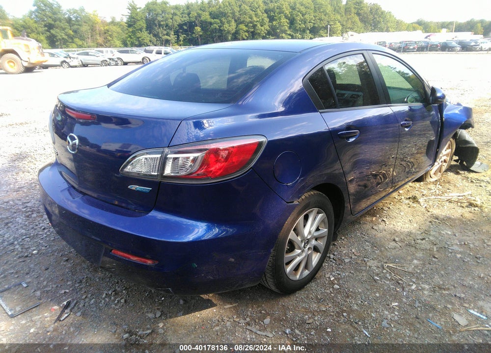 2013 MAZDA 3 I GRAND TOURING VIN: JM1BL1W72D1727490