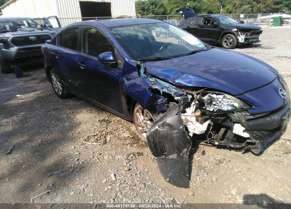 2013 MAZDA 3 I GRAND TOURING VIN: JM1BL1W72D1727490