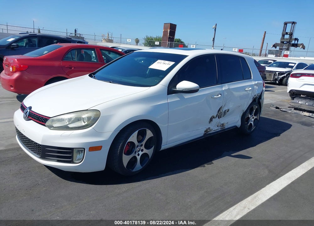 2012 VOLKSWAGEN GTI 4-DOOR AUTOBAHN VIN: WVWHD7AJ4CW327915