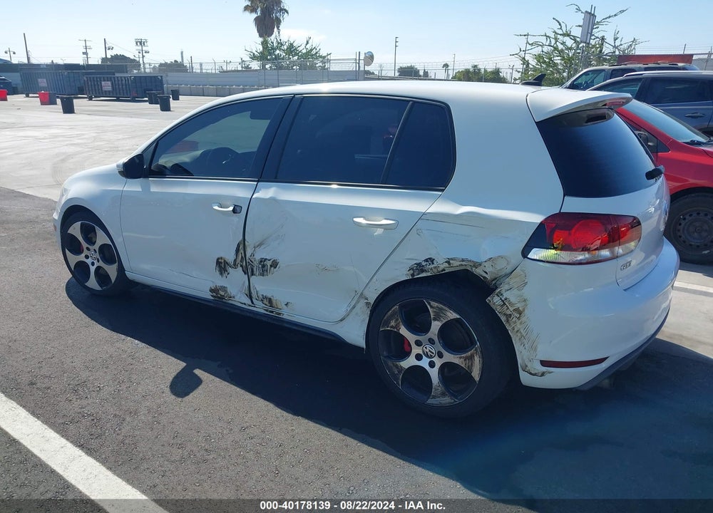 2012 VOLKSWAGEN GTI 4-DOOR AUTOBAHN VIN: WVWHD7AJ4CW327915