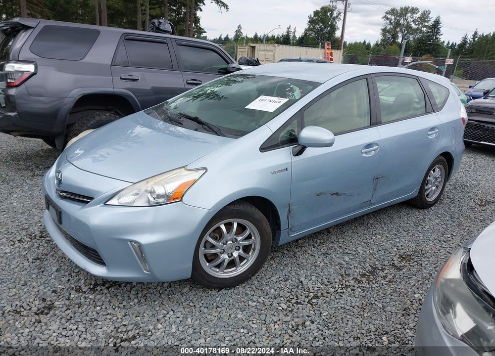 2013 TOYOTA PRIUS V THREE VIN: JTDZN3EU7D3262513