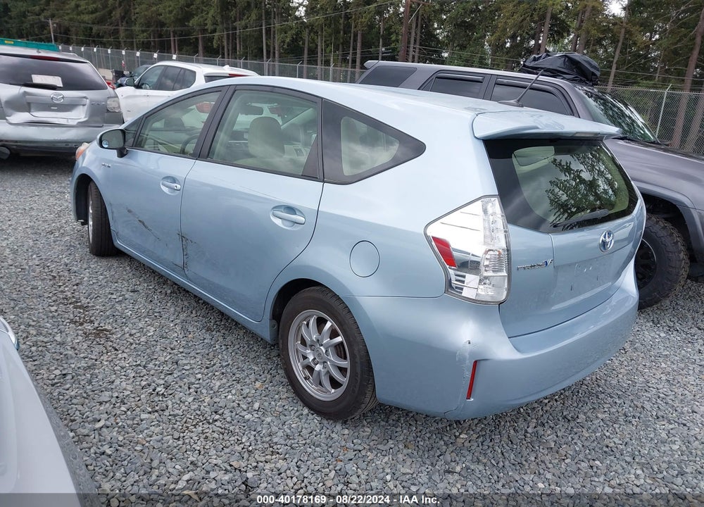 2013 TOYOTA PRIUS V THREE VIN: JTDZN3EU7D3262513