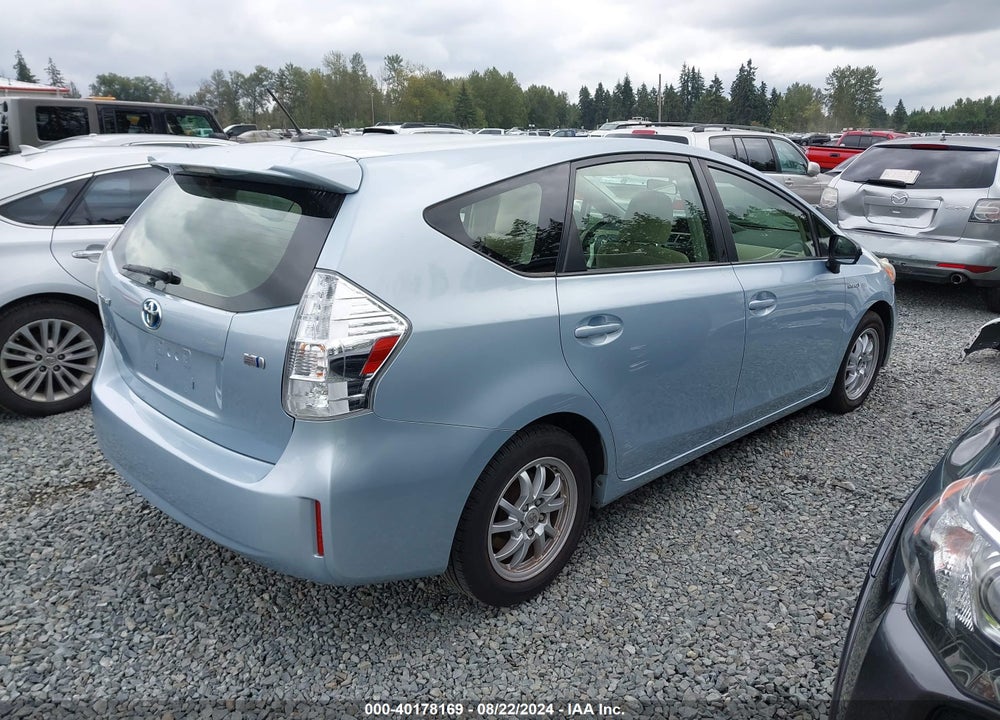 2013 TOYOTA PRIUS V THREE VIN: JTDZN3EU7D3262513