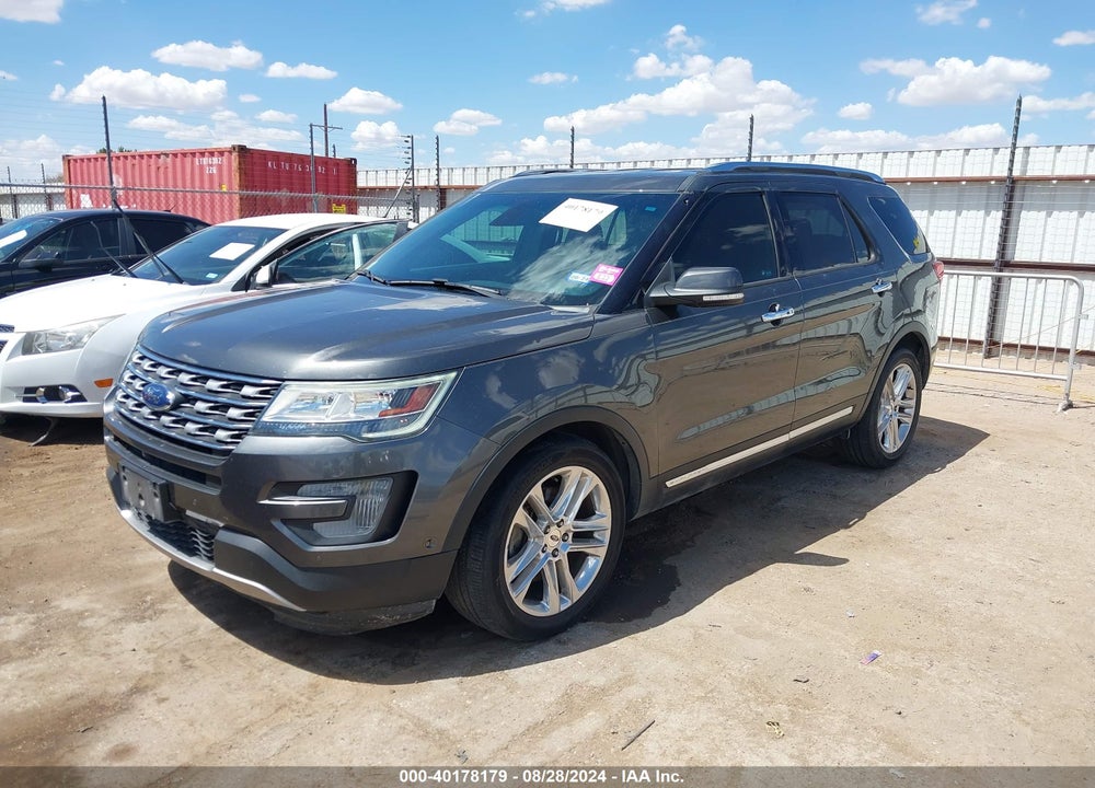 2016 FORD EXPLORER LIMITED VIN: 1FM5K7F84GGD35913