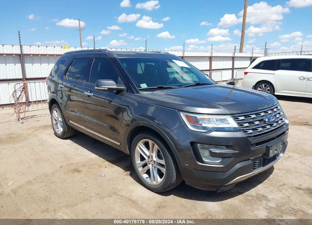 2016 FORD EXPLORER LIMITED VIN: 1FM5K7F84GGD35913