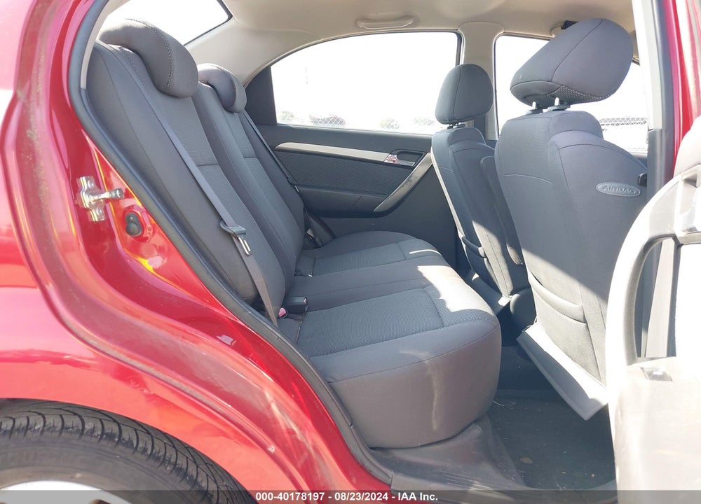 2007 CHEVROLET AVEO LS VIN: KL1TD56667B157614