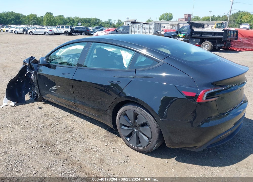 2024 TESLA MODEL 3 LONG RANGE DUAL MOTOR ALL-WHEEL DRIVE VIN: 5YJ3E1EB2RF771394