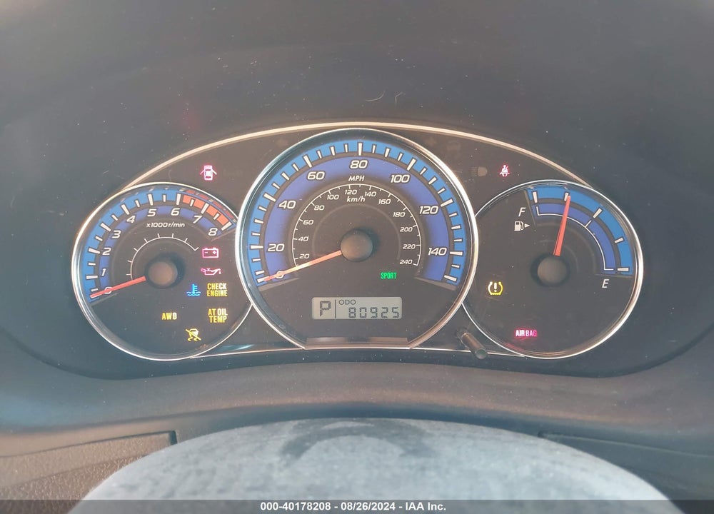 2009 SUBARU FORESTER 2.5X VIN: JF2SH63659H765418
