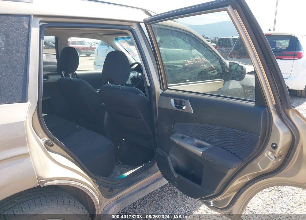 2009 SUBARU FORESTER 2.5X VIN: JF2SH63659H765418