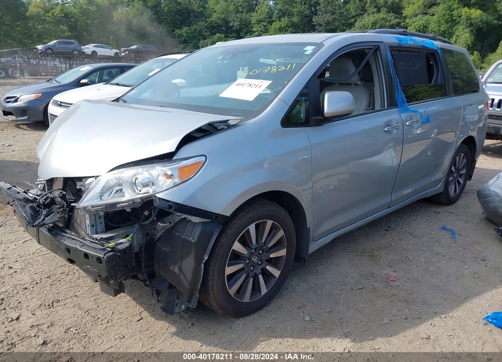 2019 TOYOTA SIENNA XLE VIN: 5TDDZ3DC0KS225161