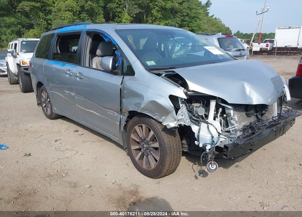 2019 TOYOTA SIENNA XLE VIN: 5TDDZ3DC0KS225161