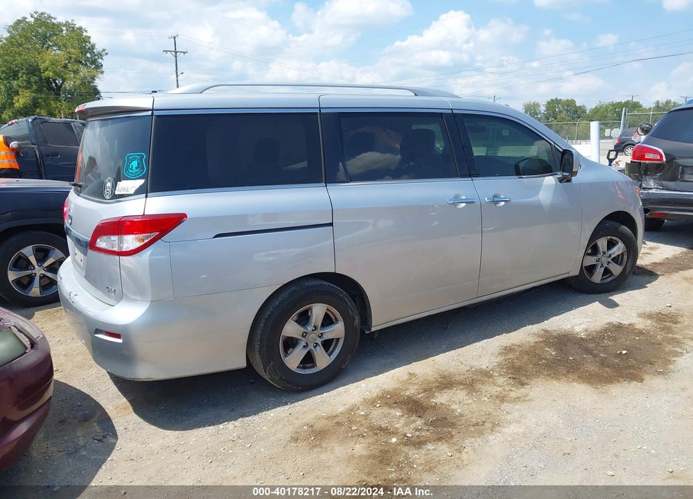 2017 NISSAN QUEST SV VIN: JN8AE2KP5H9165467