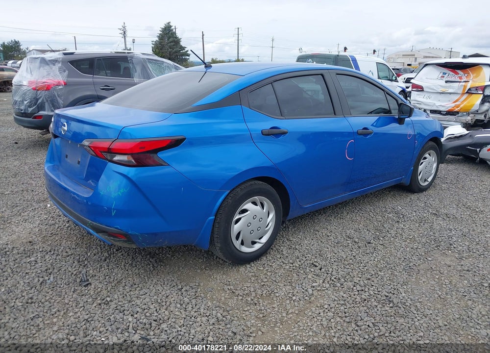 2020 NISSAN VERSA S XTRONIC CVT VIN: 3N1CN8DVXLL902930