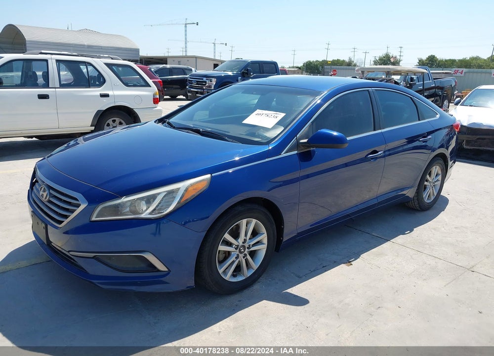 2016 HYUNDAI SONATA SE VIN: 5NPE24AF8GH381698
