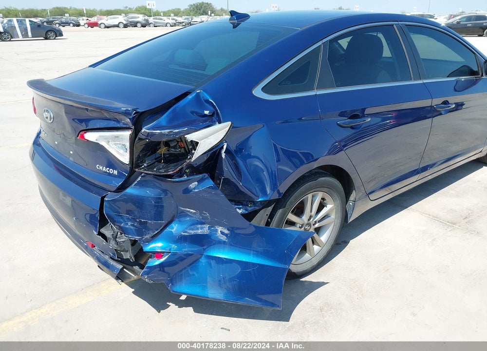 2016 HYUNDAI SONATA SE VIN: 5NPE24AF8GH381698