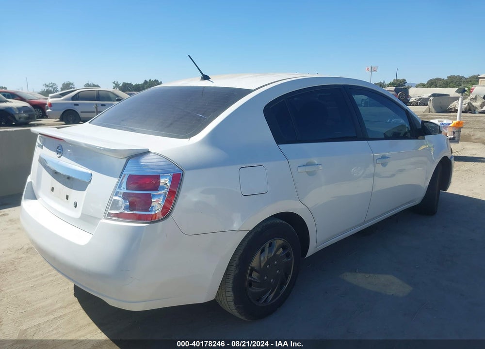 2012 NISSAN SENTRA 2.0 VIN: 3N1AB6AP9CL624709