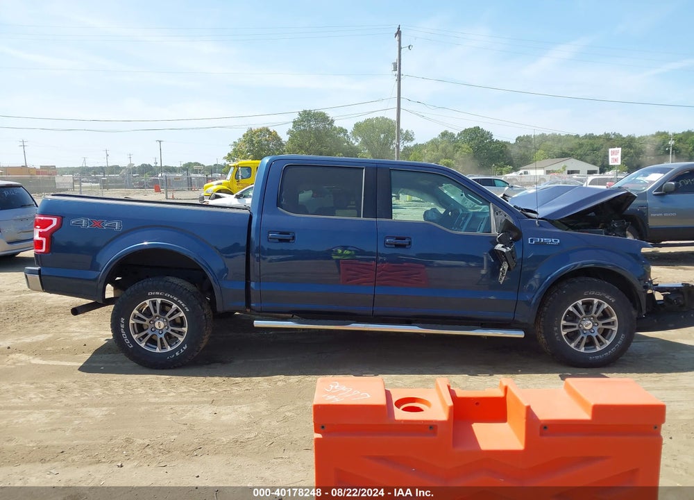 2018 FORD F-150 LARIAT VIN: 1FTEW1E59JFB30128