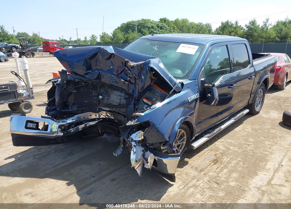 2018 FORD F-150 LARIAT VIN: 1FTEW1E59JFB30128