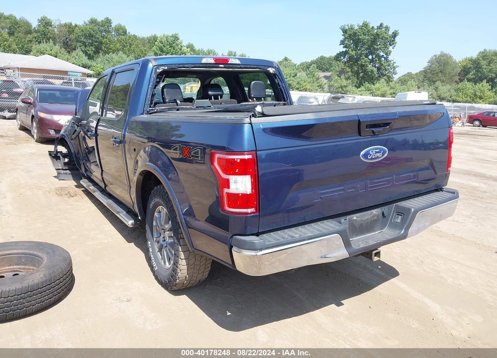 2018 FORD F-150 LARIAT VIN: 1FTEW1E59JFB30128