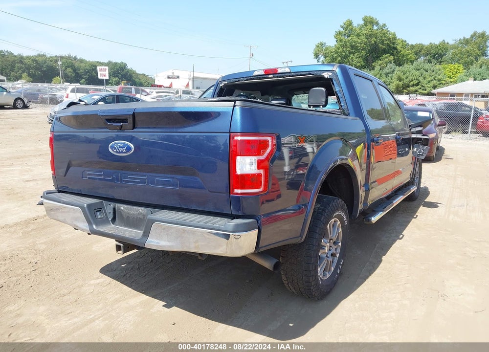 2018 FORD F-150 LARIAT VIN: 1FTEW1E59JFB30128