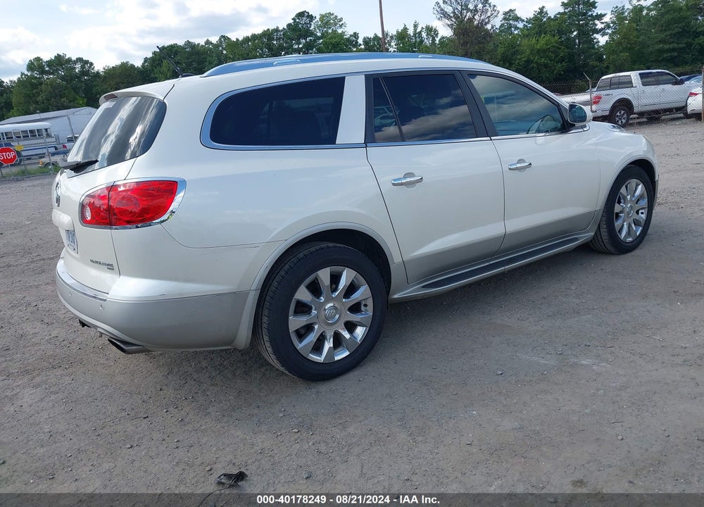 2012 BUICK ENCLAVE PREMIUM VIN: 5GAKVDED5CJ120714