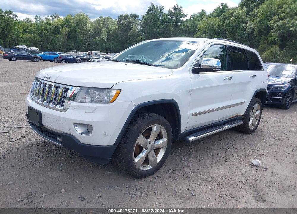 2013 JEEP GRAND CHEROKEE OVERLAND SUMMIT VIN: 1C4RJFCT0DC564278
