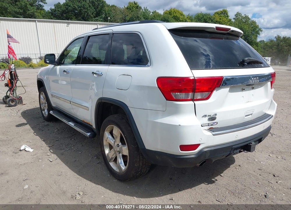 2013 JEEP GRAND CHEROKEE OVERLAND SUMMIT VIN: 1C4RJFCT0DC564278