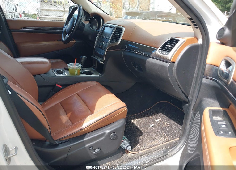 2013 JEEP GRAND CHEROKEE OVERLAND SUMMIT VIN: 1C4RJFCT0DC564278