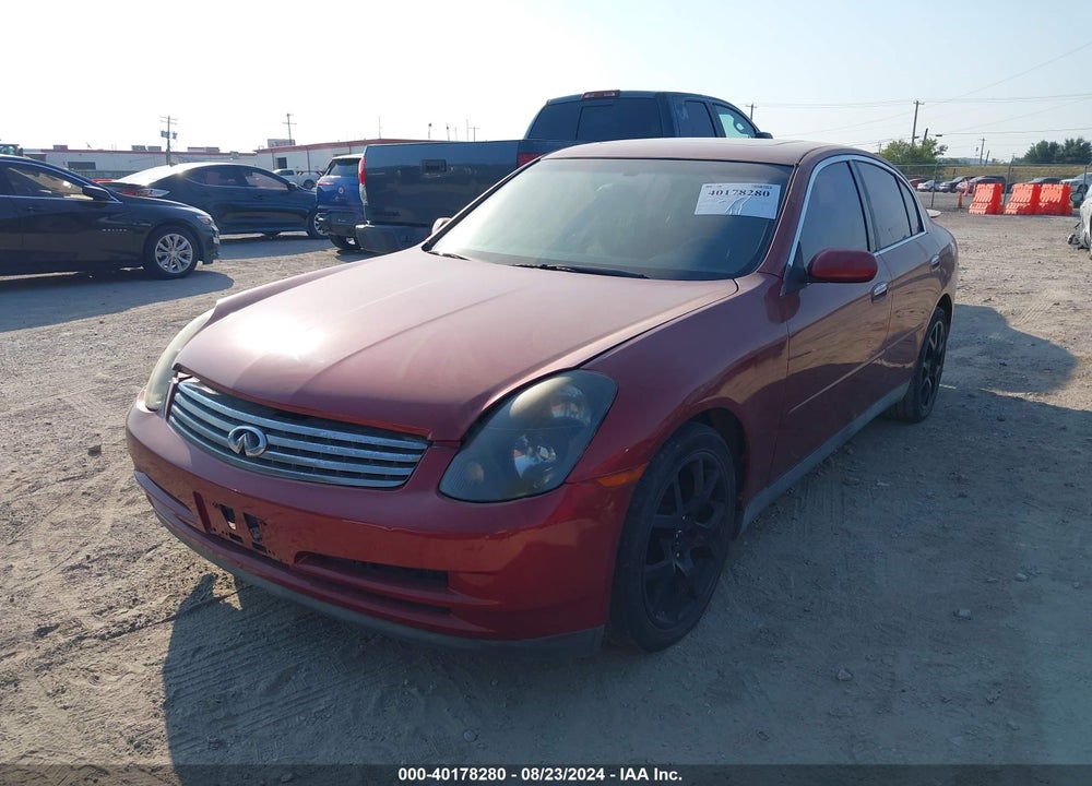 2003 INFINITI G35 LUXURY LEATHER VIN: JNKCV51E13M013891