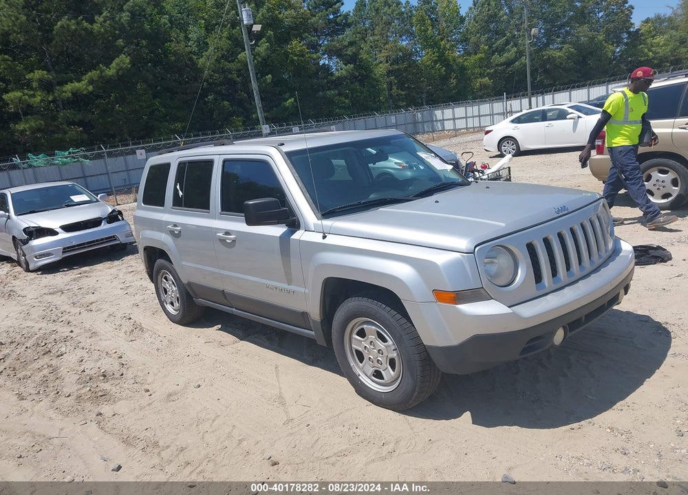2012 JEEP PATRIOT SPORT VIN: 1C4NJPBA1CD615204