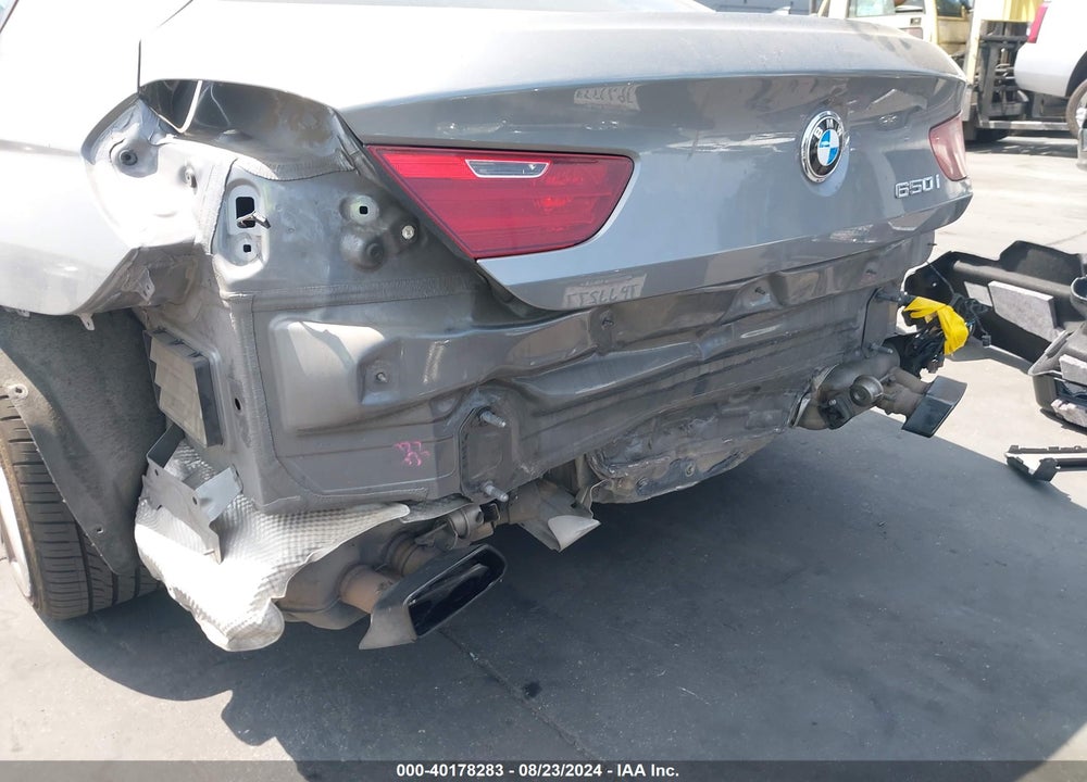 2017 BMW 650I GRAN COUPE VIN: WBA6D4C30HD981329
