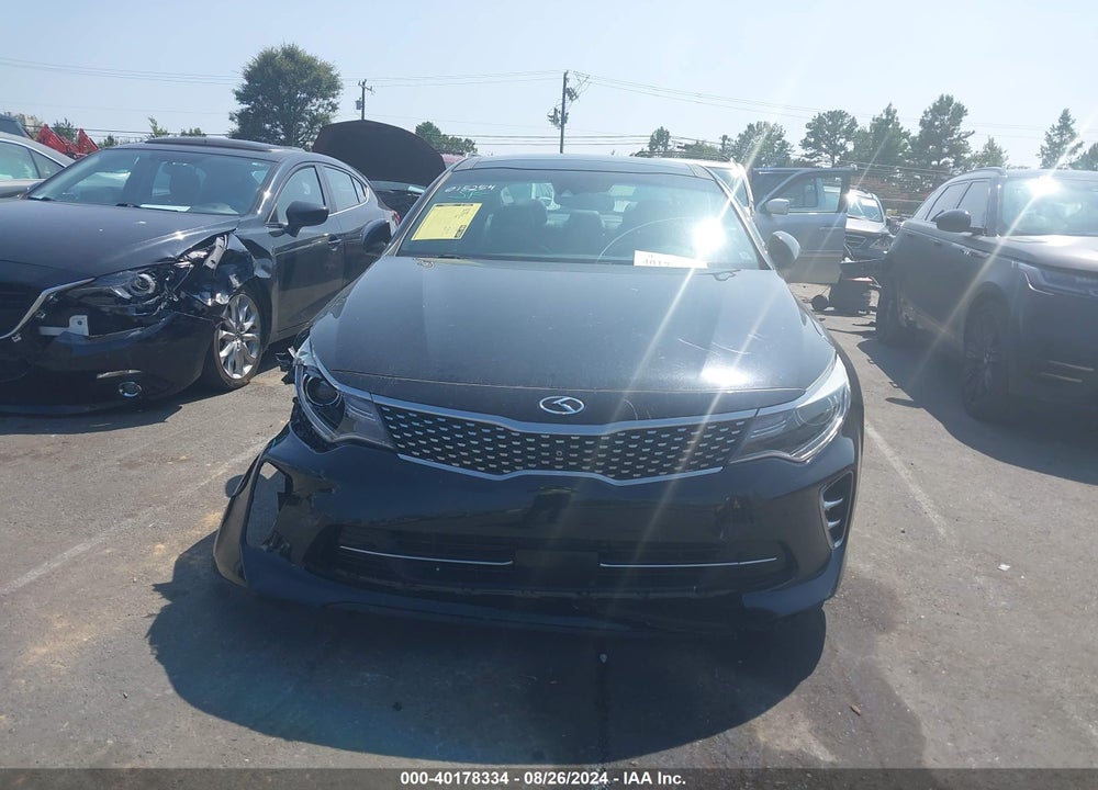 2016 KIA OPTIMA SXL TURBO VIN: 5XXGV4L29GG015254