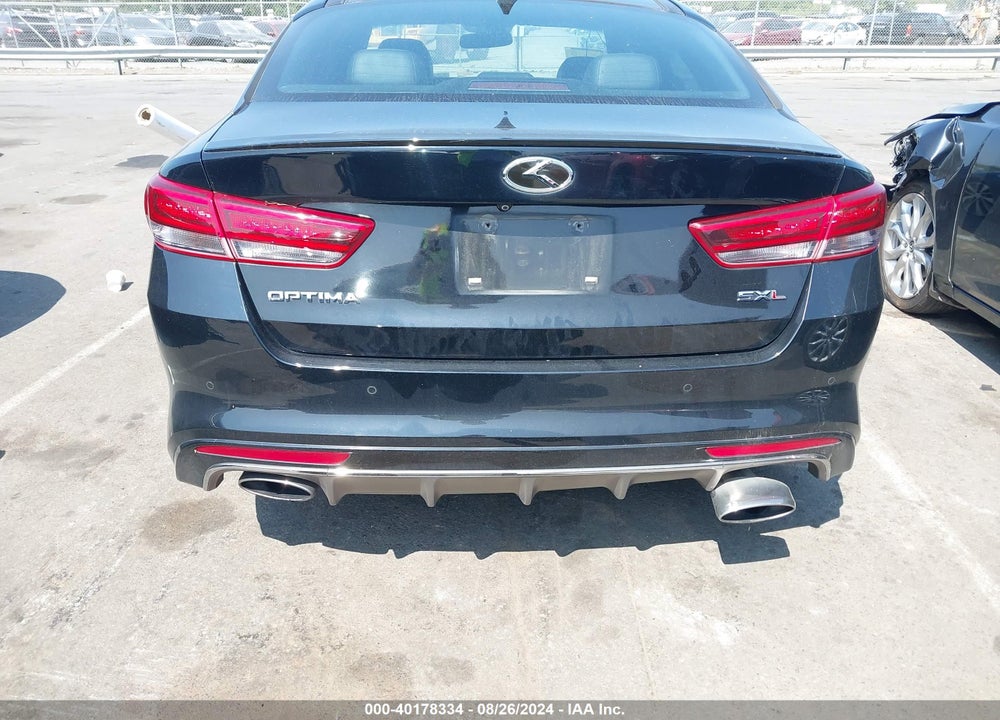 2016 KIA OPTIMA SXL TURBO VIN: 5XXGV4L29GG015254