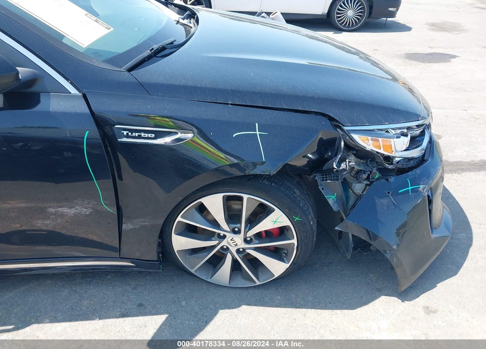 2016 KIA OPTIMA SXL TURBO VIN: 5XXGV4L29GG015254