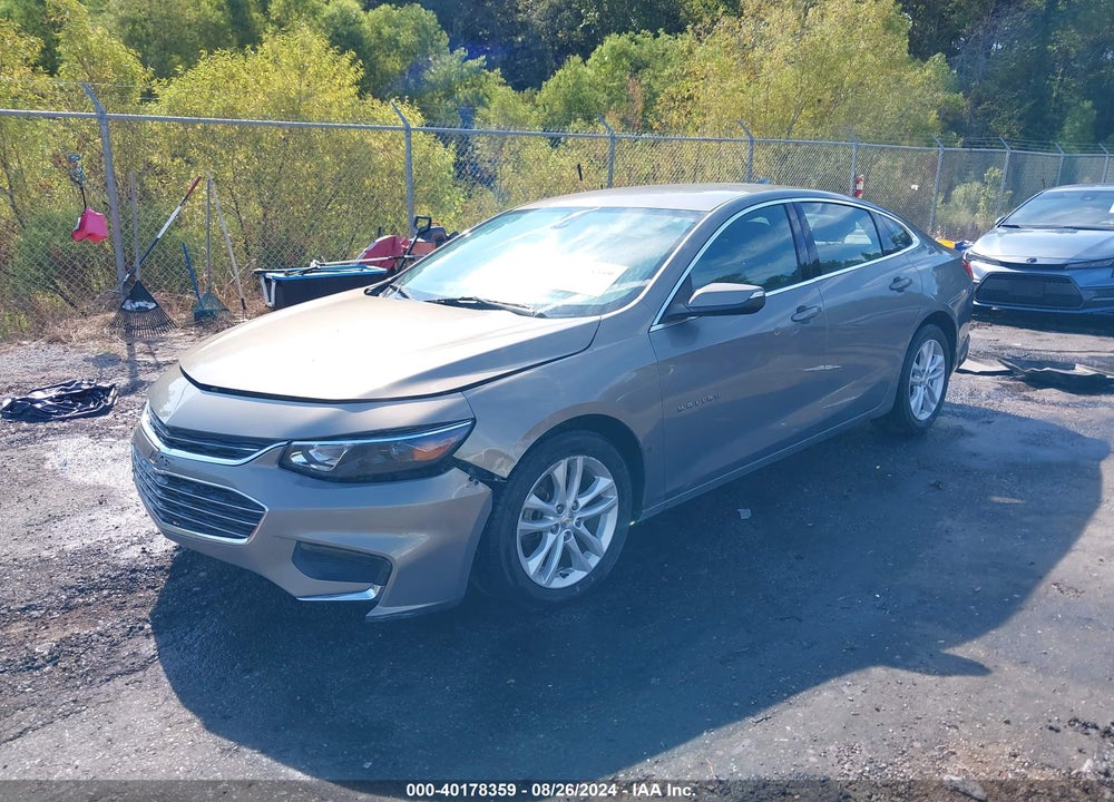 2018 CHEVROLET MALIBU LT VIN: 1G1ZD5ST0JF134448