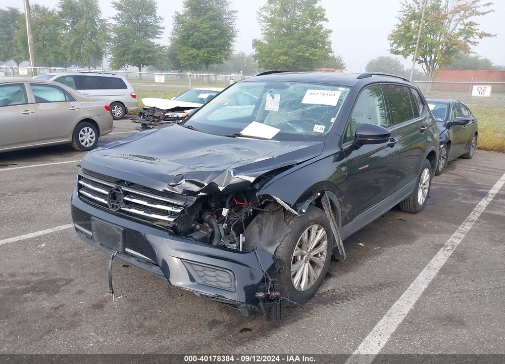 2018 VOLKSWAGEN TIGUAN 2.0T S VIN: 3VV1B7AX2JM036517