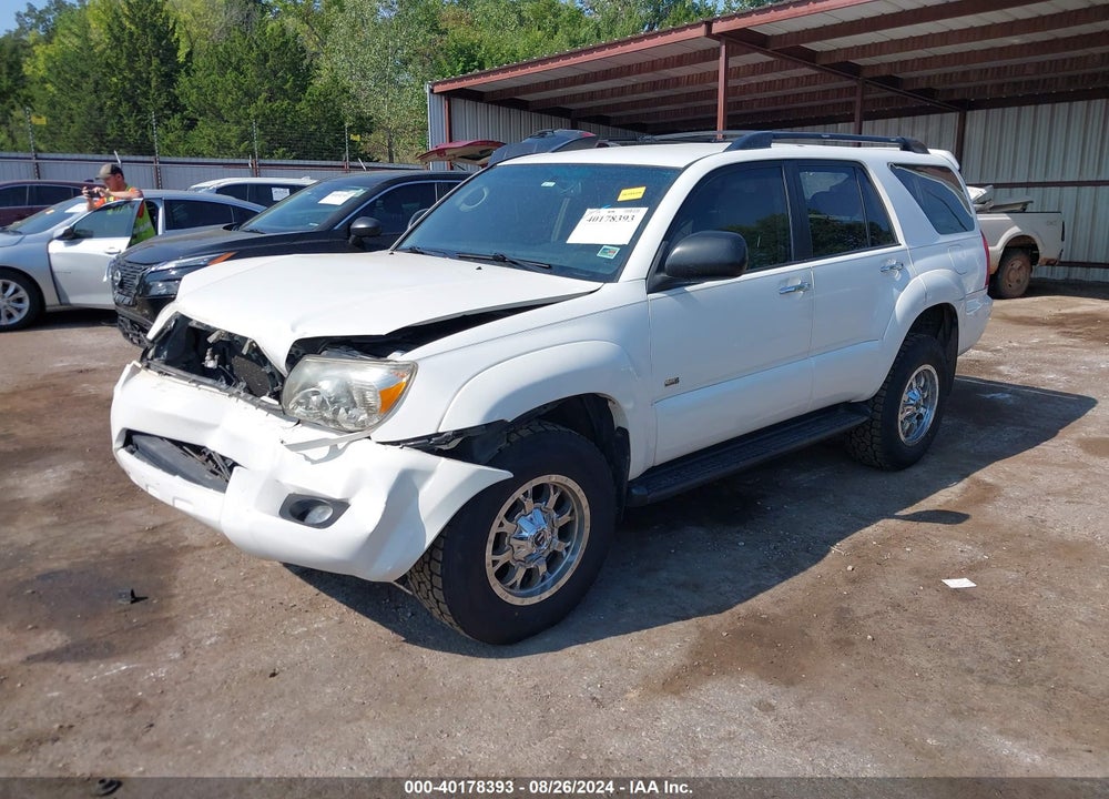 2007 TOYOTA 4RUNNER SR5 V6 VIN: JTEZU14R278081178