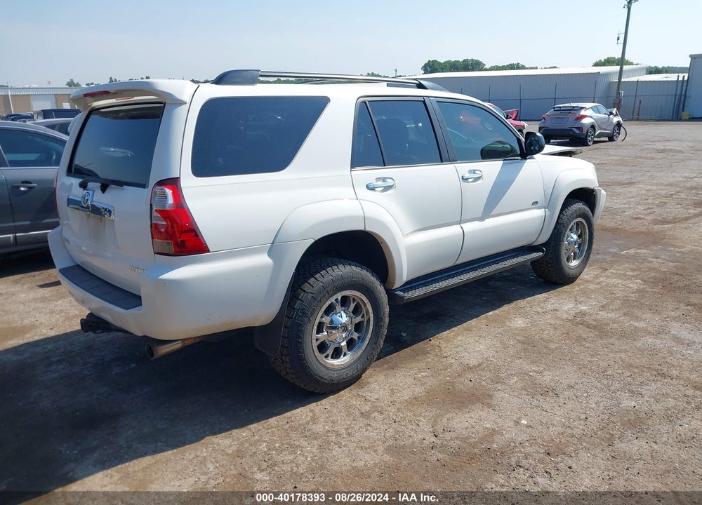 2007 TOYOTA 4RUNNER SR5 V6 VIN: JTEZU14R278081178