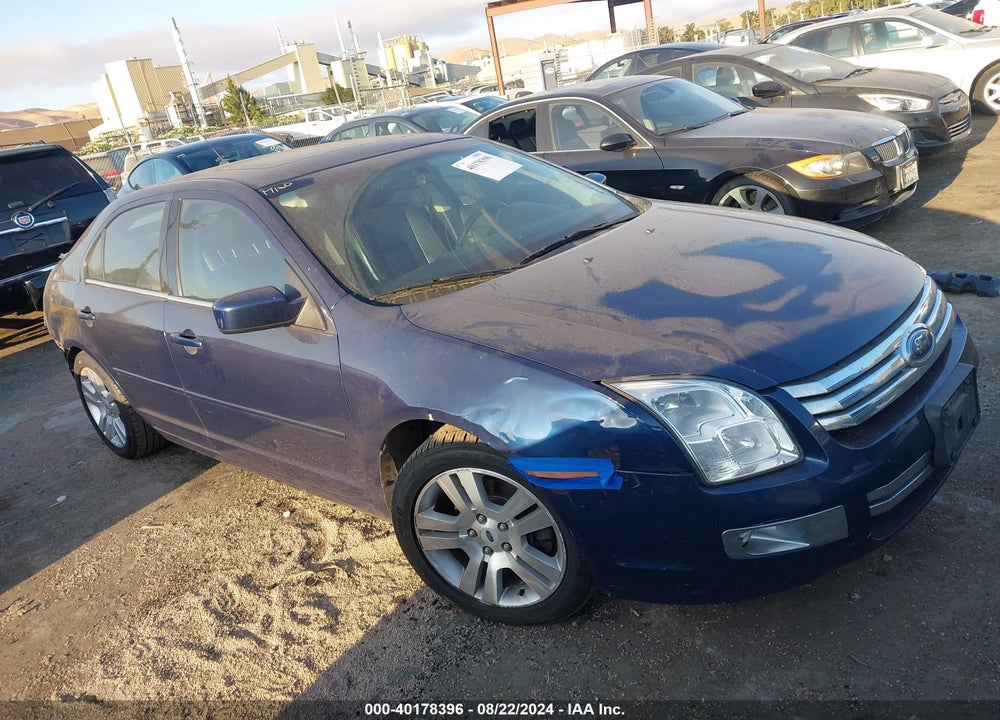 2007 FORD FUSION SEL VIN: 3FAHP021X7R236563