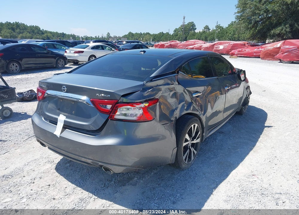 2018 NISSAN MAXIMA 3.5 PLATINUM VIN: 1N4AA6AP5JC362203