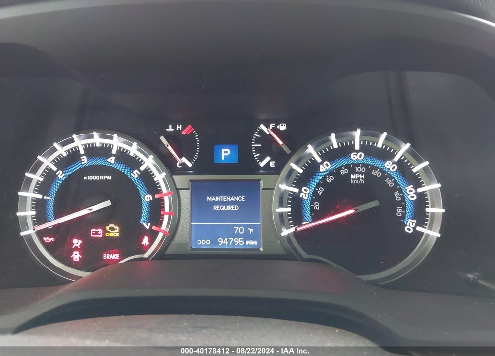 2019 TOYOTA 4RUNNER TRD OFF ROAD PREMIUM VIN: JTEBU5JR5K5734934