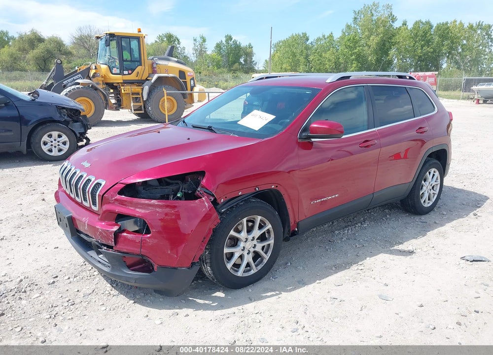 2015 JEEP CHEROKEE LATITUDE VIN: 1C4PJLCB6FW525709