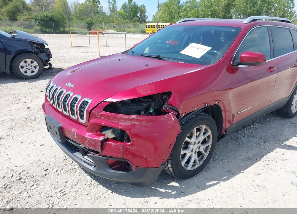 2015 JEEP CHEROKEE LATITUDE VIN: 1C4PJLCB6FW525709
